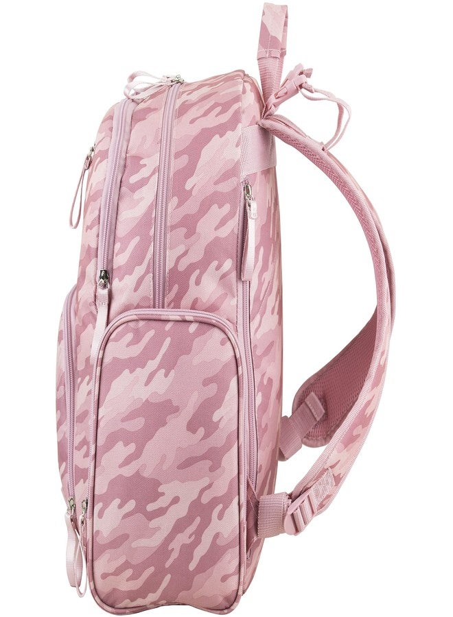 BODHI Baby Portable Diaper Changing Pad Diaper Changer Travel Bag, Changing Mat, Baby Changing Station, Infant Gift, Pink Camo - Image 4